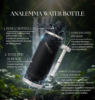 Analemma Water Bottle - aplus4 mobile