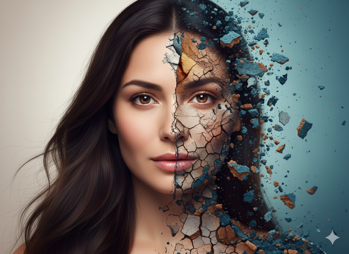 Biological age regeneration visual